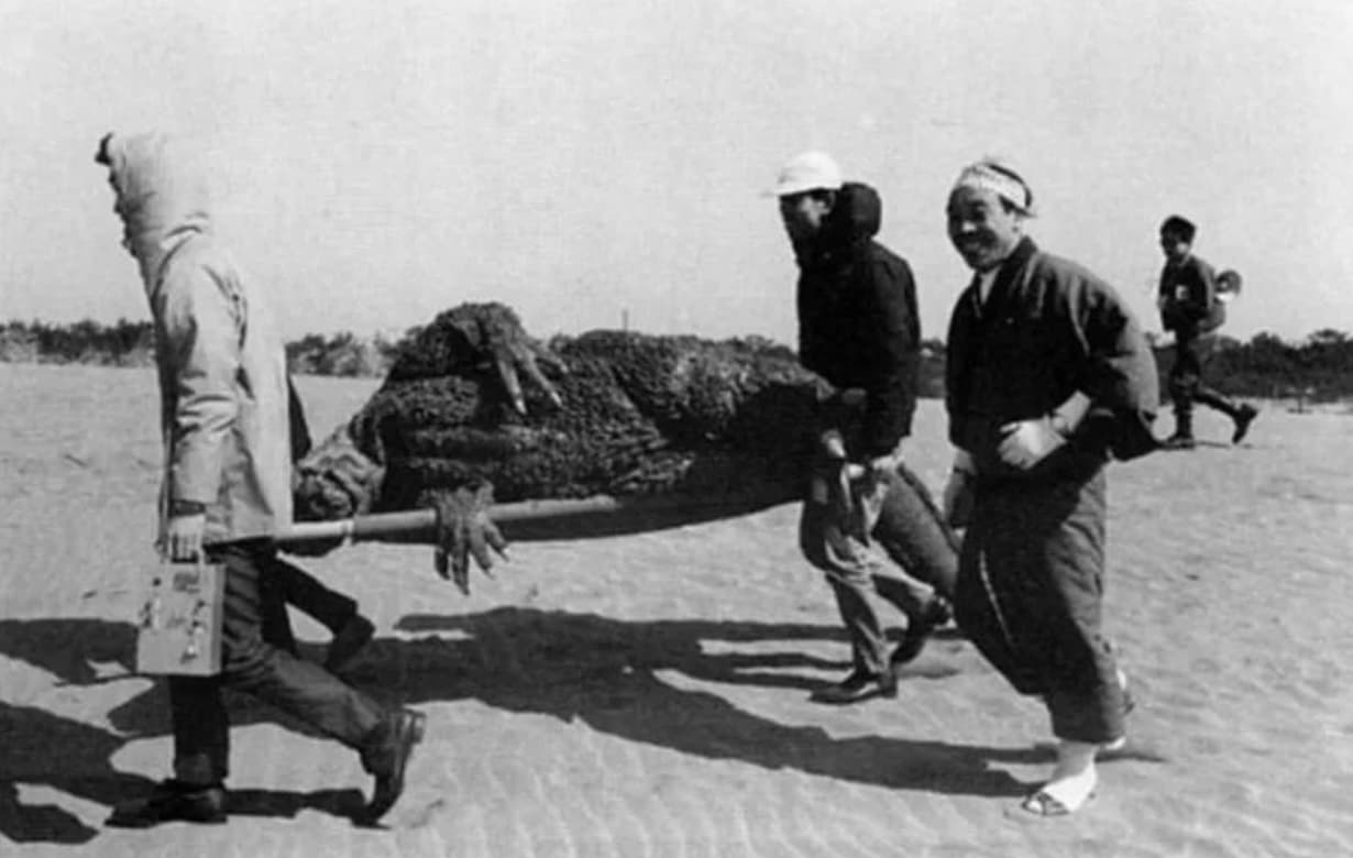 23 Behind-the-Scenes Photos of Old-School Godzilla Flicks